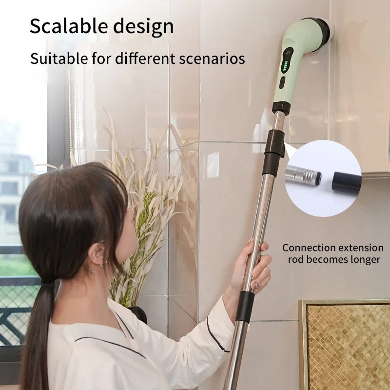 Multifunctional Electric Cleaning Brush – Powerful, Effortless, All-in-One Cleaning
