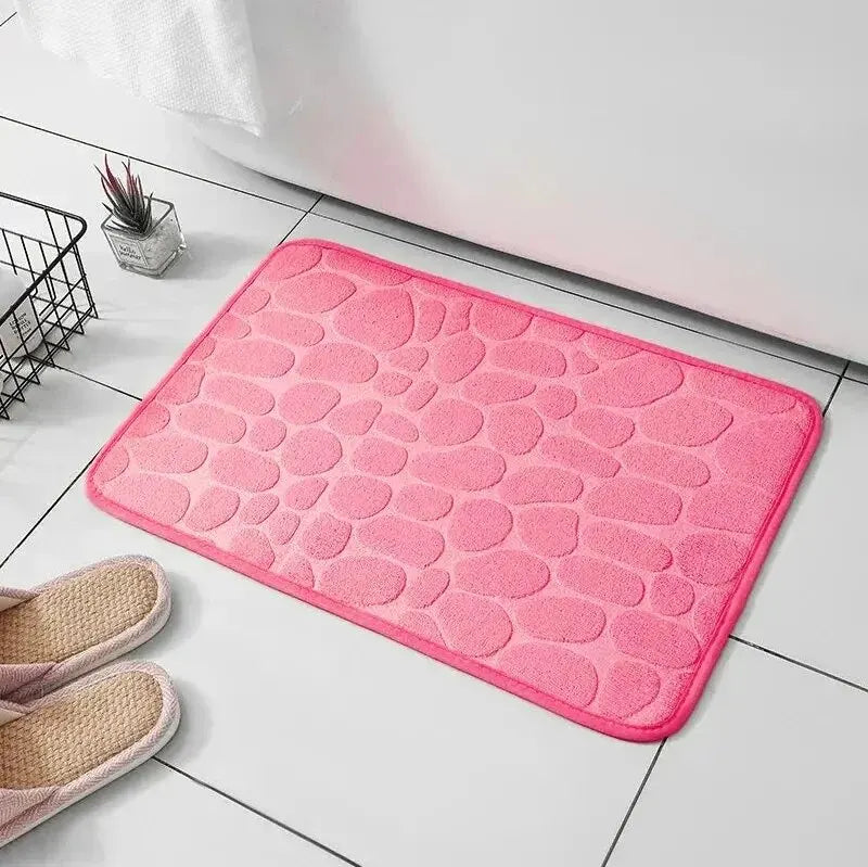 3D Non-Slip Bathroom Mat — Soft, Safe & Stylish Comfort
