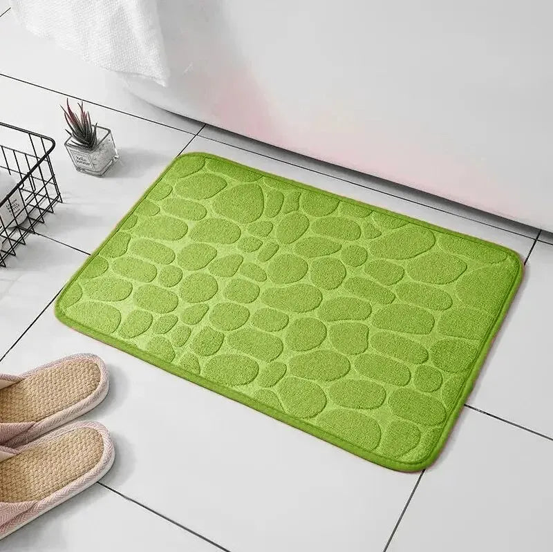 3D Non-Slip Bathroom Mat — Soft, Safe & Stylish Comfort