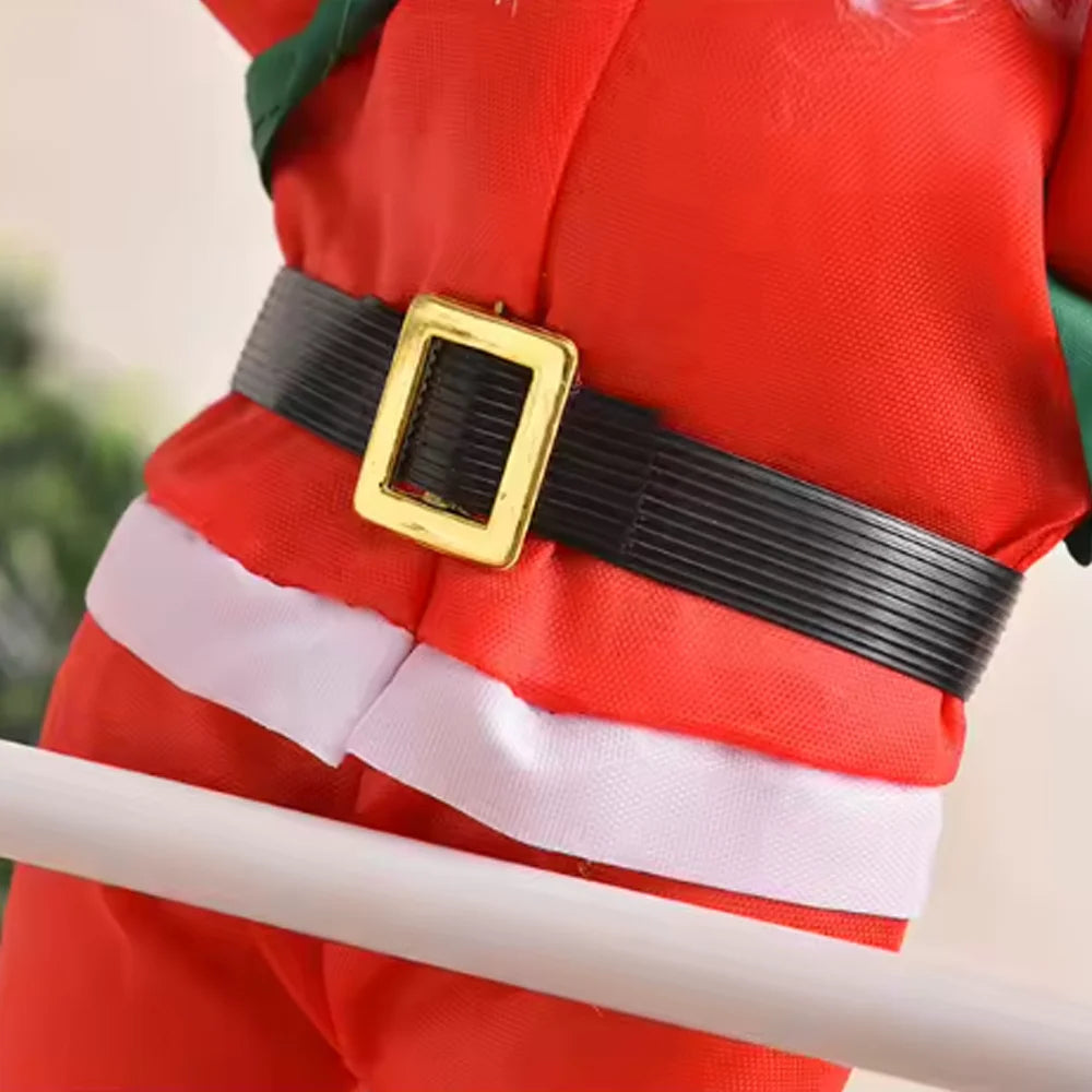 Climbing Santa Claus Decoration – Hanging Christmas Doll for Home & Restaurant