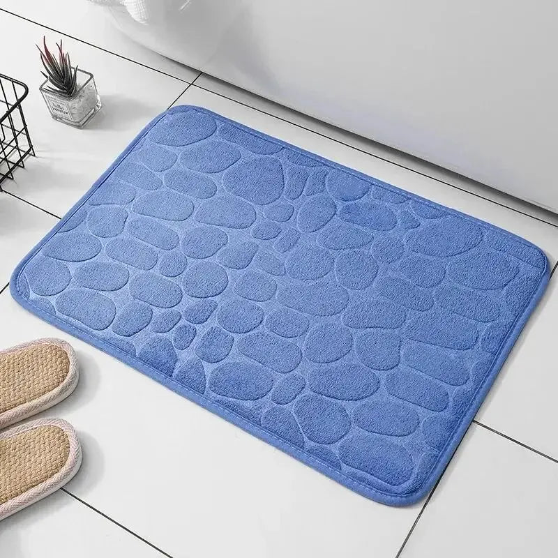 3D Non-Slip Bathroom Mat — Soft, Safe & Stylish Comfort