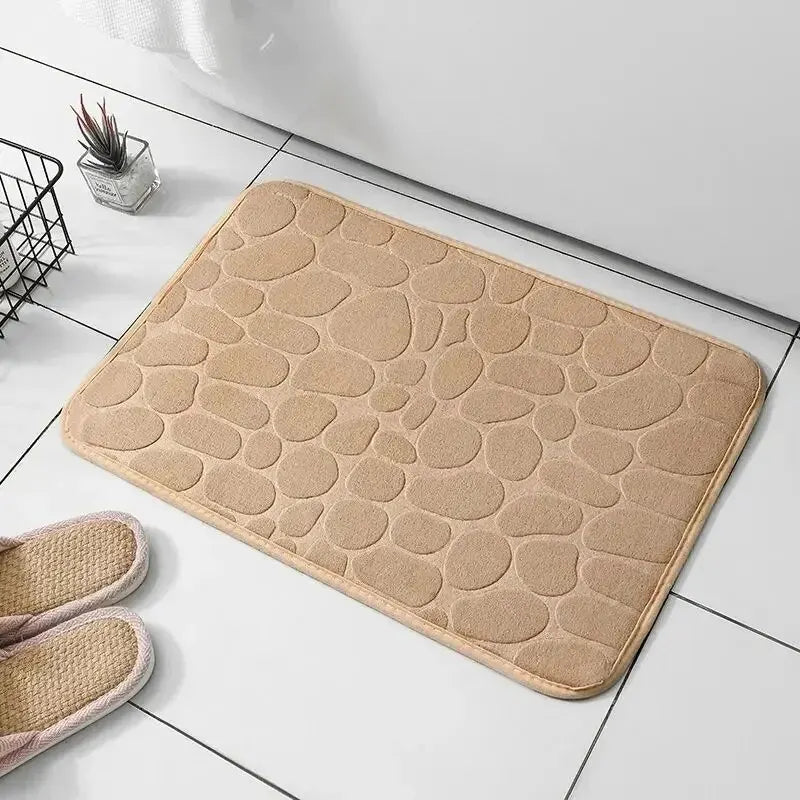 3D Non-Slip Bathroom Mat — Soft, Safe & Stylish Comfort