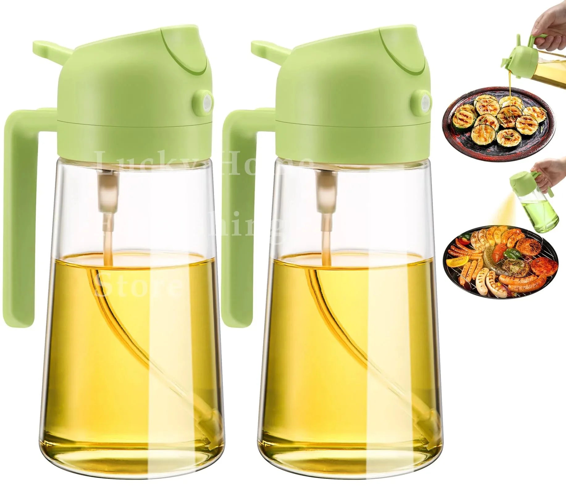 Precision 2-in-1 Olive Oil Dispenser – 500 ml