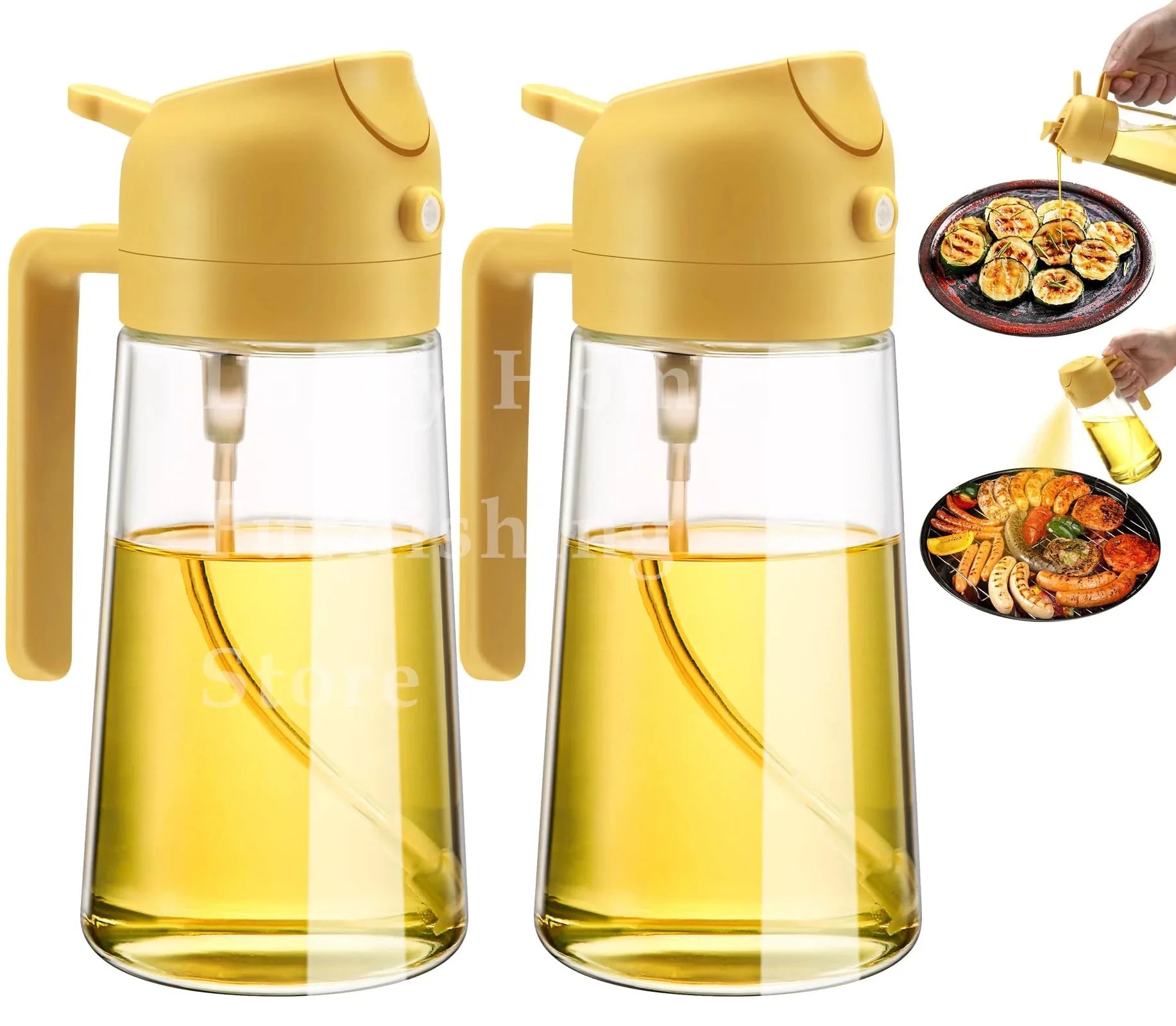 Precision 2-in-1 Olive Oil Dispenser – 500 ml
