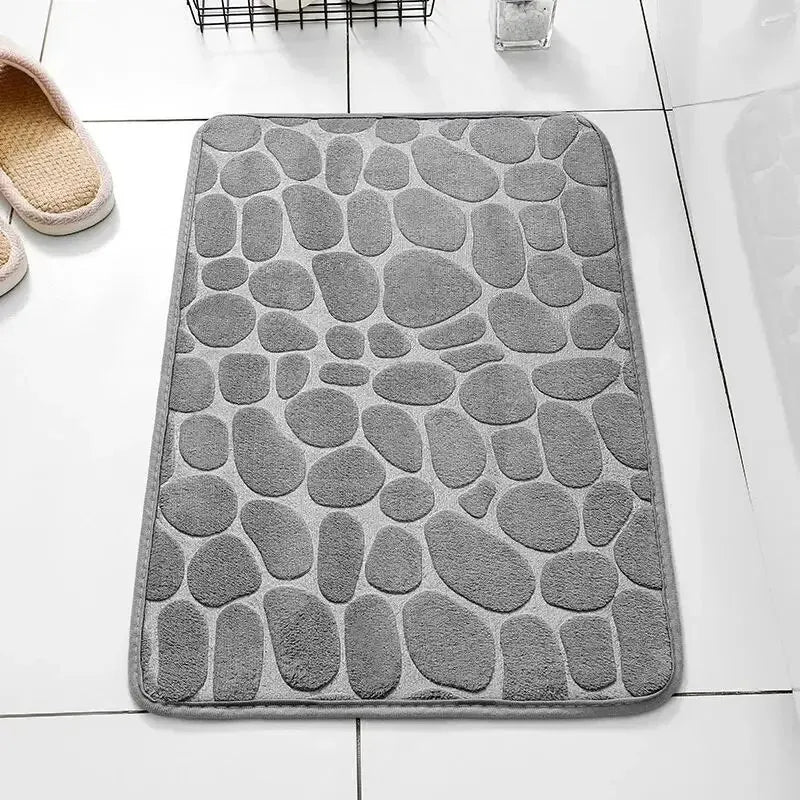 3D Non-Slip Bathroom Mat — Soft, Safe & Stylish Comfort