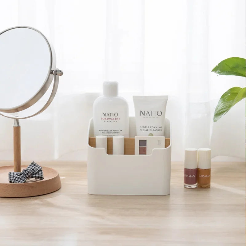 All-in-One Remote Control & Tissue Storage Organizer Box